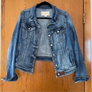 Anthropologie Pilcro denim Jean jacket sz L